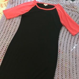 LuLaRoe Black & Pink Julia